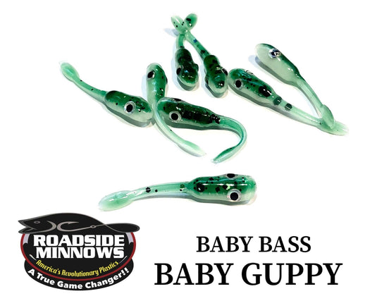 ROADSIDE MINNOWS 1.15" BABY GUPPY BABYBASS Roadside Minnows 1.15" Baby Guppy