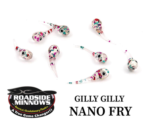 ROADSIDE MINNOWS 1" NANO FRY GILLY GILLY Roadside Minnows 1" Nano Fry
