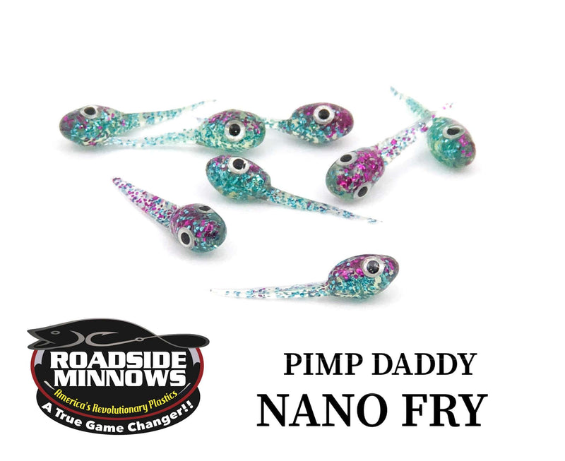 Load image into Gallery viewer, ROADSIDE MINNOWS 1&quot; NANO FRY PIMP DADDY Roadside Minnows 1&quot; Nano Fry
