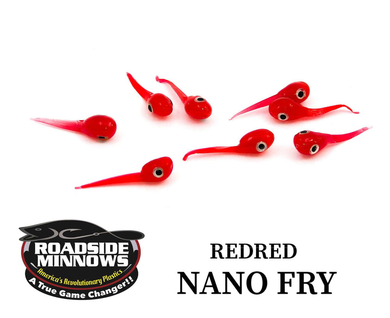 Load image into Gallery viewer, ROADSIDE MINNOWS 1&quot; NANO FRY REDRED Roadside Minnows 1&quot; Nano Fry
