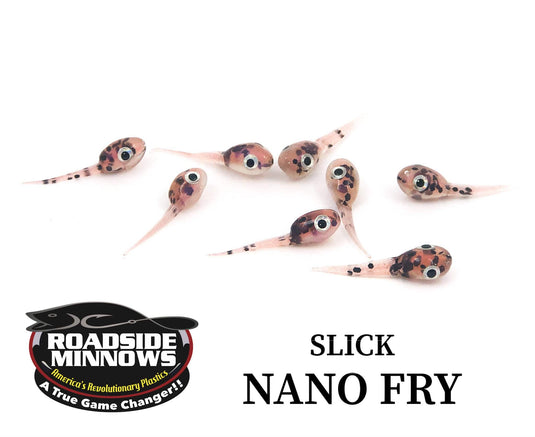 ROADSIDE MINNOWS 1" NANO FRY SLICK Roadside Minnows 1" Nano Fry