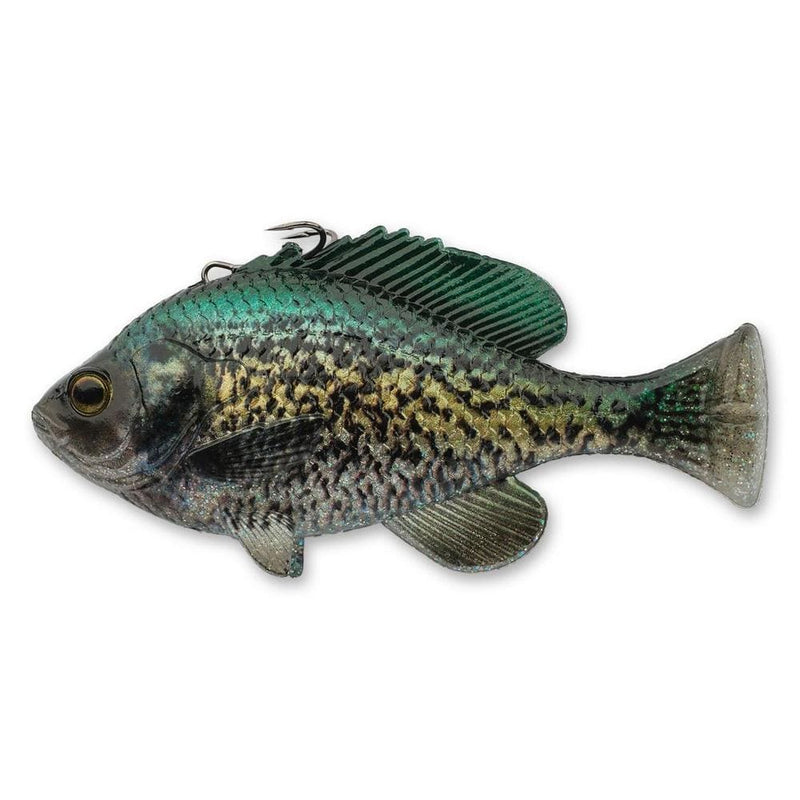 Load image into Gallery viewer, SAVAGE 3D BLUGILL LT 5.5&quot; / Crappie Savage Gear Pulse Tail Bluegill Line Thru
