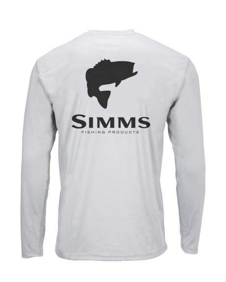Load image into Gallery viewer, SIMMS SOLAR TECH LS Bass Sterling / Large Simms Solar Tech Tee long Sleeve
