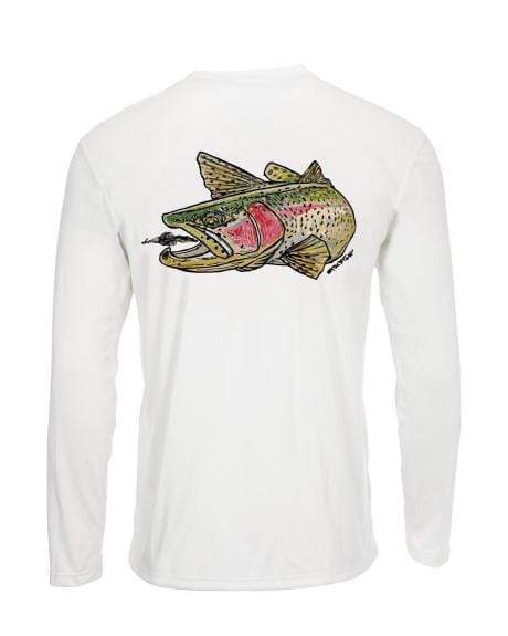 Load image into Gallery viewer, SIMMS SOLAR TECH LS Rainbow Trout / Large Simms Solar Tech Tee long Sleeve
