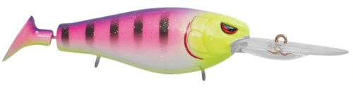 Load image into Gallery viewer, SPRO MADEYE SHAD 55 Chartreuse Pink Spro Madeye Shad
