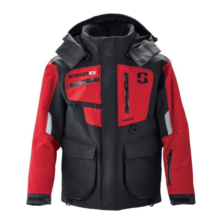 Load image into Gallery viewer, STRIKER CLIMATE JKT BLK/RED Striker Climate Jacket, Black Red
