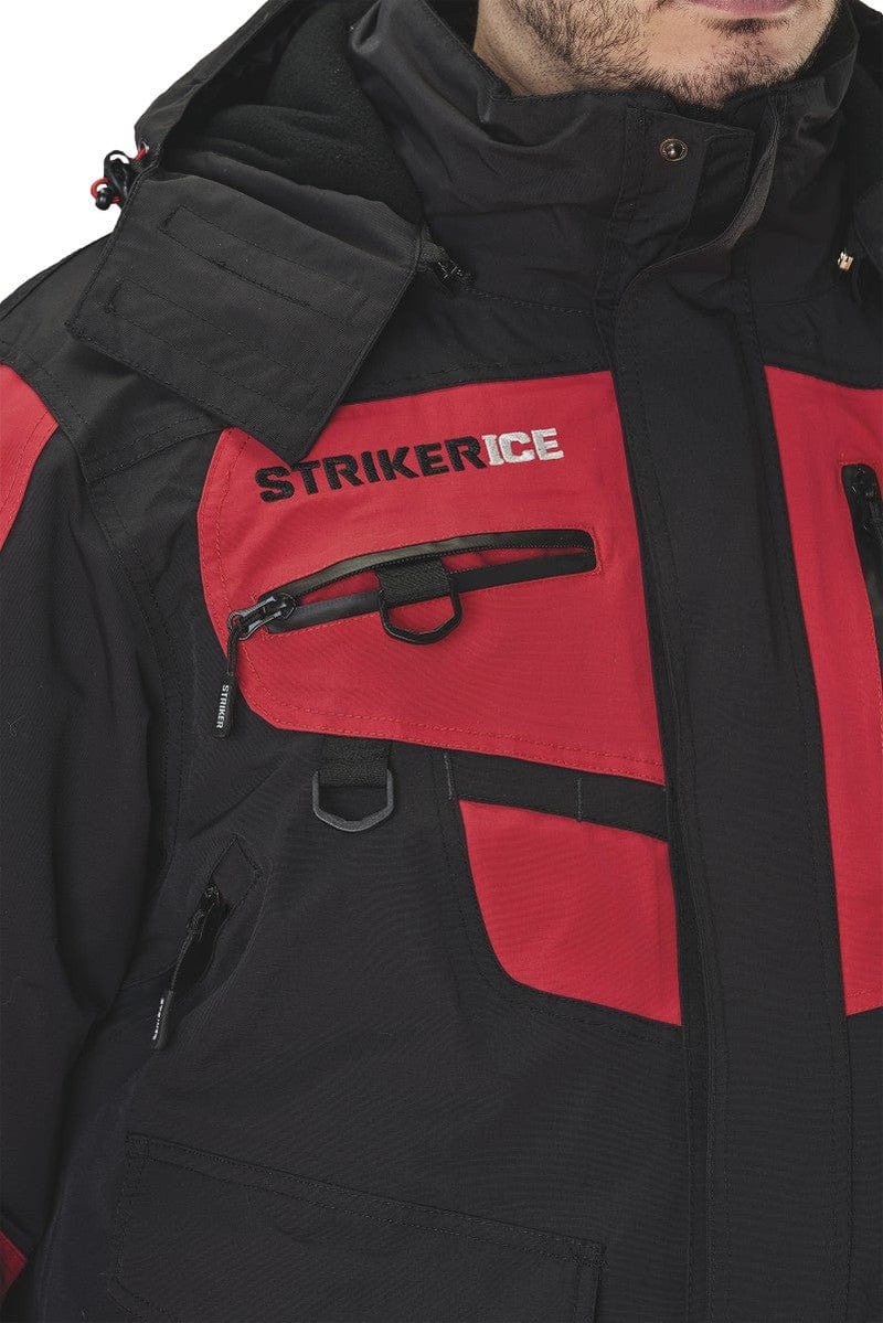 Load image into Gallery viewer, STRIKER CLIMATE JKT BLK/RED Striker Climate Jacket, Black Red
