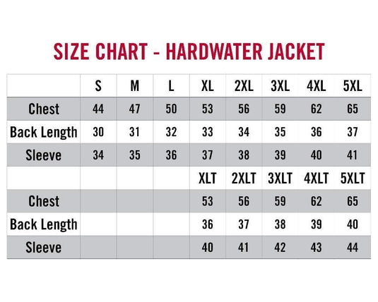 STRIKER HARDWATER JACKET Striker Hardwater Jacket, Black/Grey