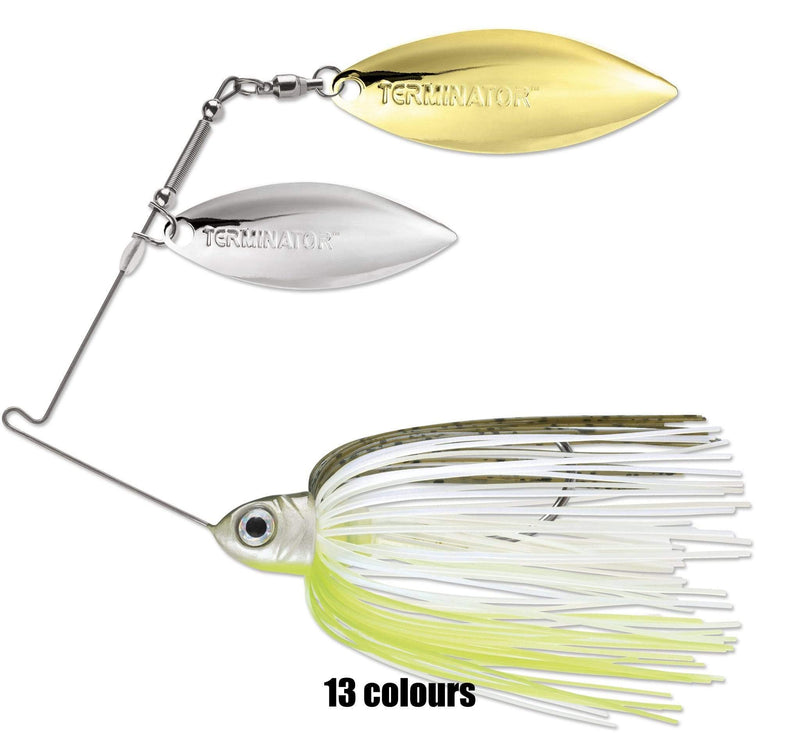 Load image into Gallery viewer, TERMINATOR PS SPNBT Terminator Pro Series Double Willow Spinnerbait
