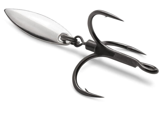  Ghanneey 20pcs Treble Fishing Hooks Fishing Spinner