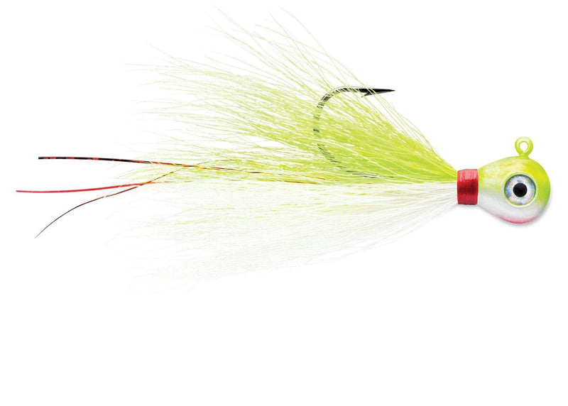 Load image into Gallery viewer, VMC BUCKTAIL 1-8 / Chart-White VMC Bucktail Jig
