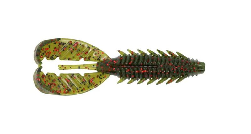 Load image into Gallery viewer, X ZONE ADRENALINE CRAW 4.25&quot; / Wtrmln Red Flake X Zone Lures Pro Series 4.25&quot; Adrenaline Craw
