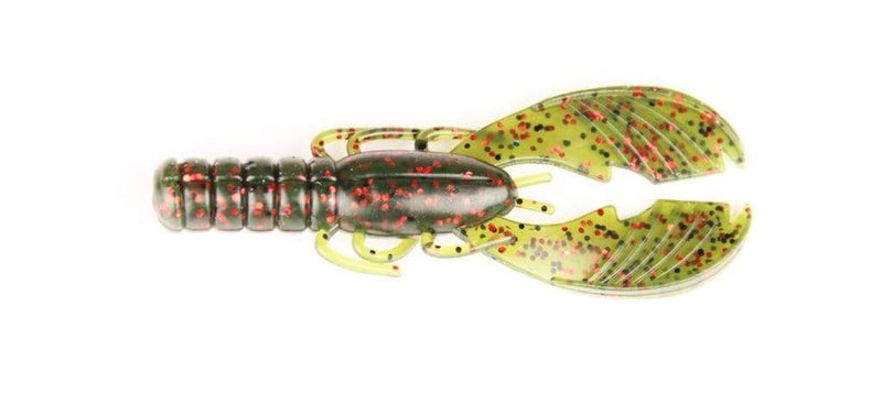 Load image into Gallery viewer, X ZONE MUSCLE CRAW 4&quot; / Watermelon Red Flake X Zone Lures Muscle Back Craw 4&quot;
