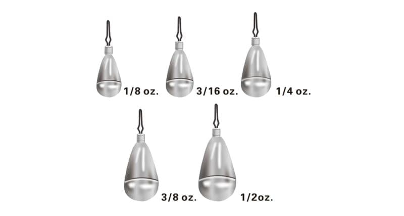 Load image into Gallery viewer, X ZONE TUNGSTEN TEAR DROP 3-16 X Zone Tungsten Tear Drop Shot Weight
