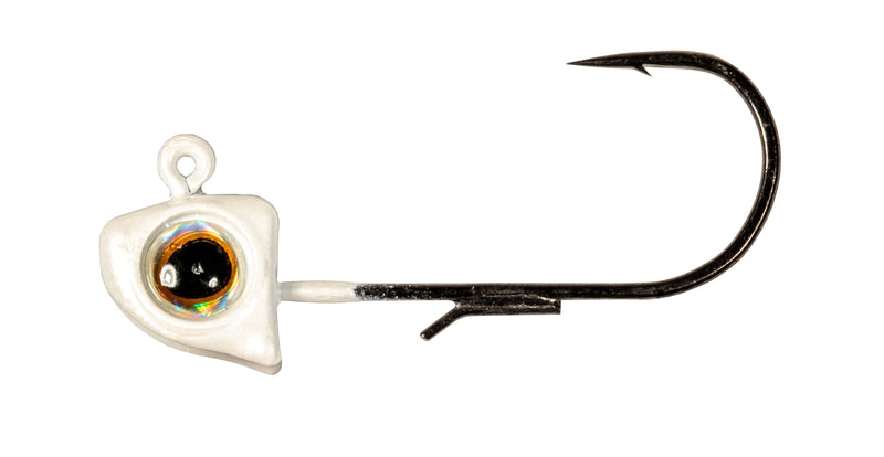 Load image into Gallery viewer, Z MAN FINESSE EYEZ JIG 3-16 / Pearl Z Man Finesse EyeZ Jig Head
