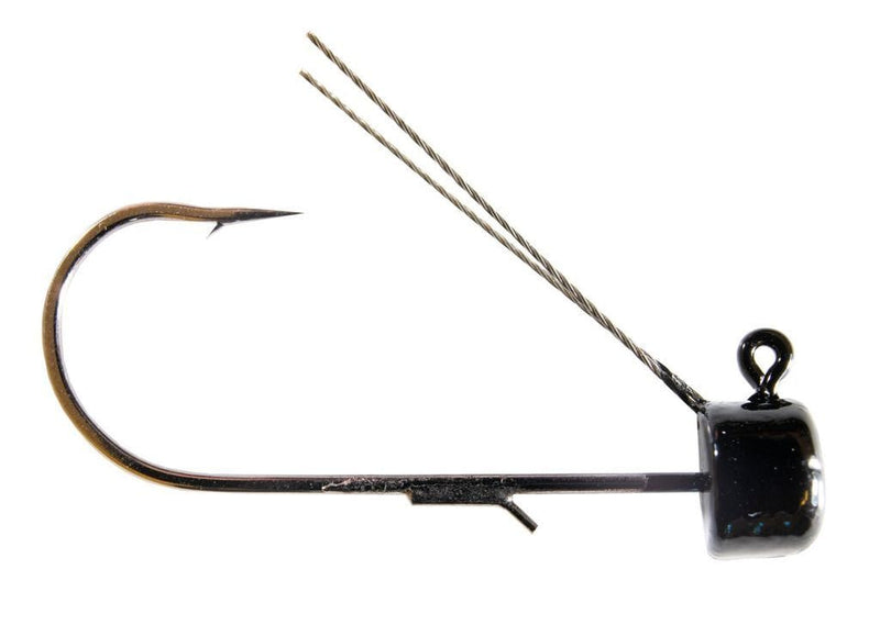 Load image into Gallery viewer, Z MAN MAG SHROOMZ HEAD 1-4 / Black Z Man Mag Shroomz Weedless Jig Head
